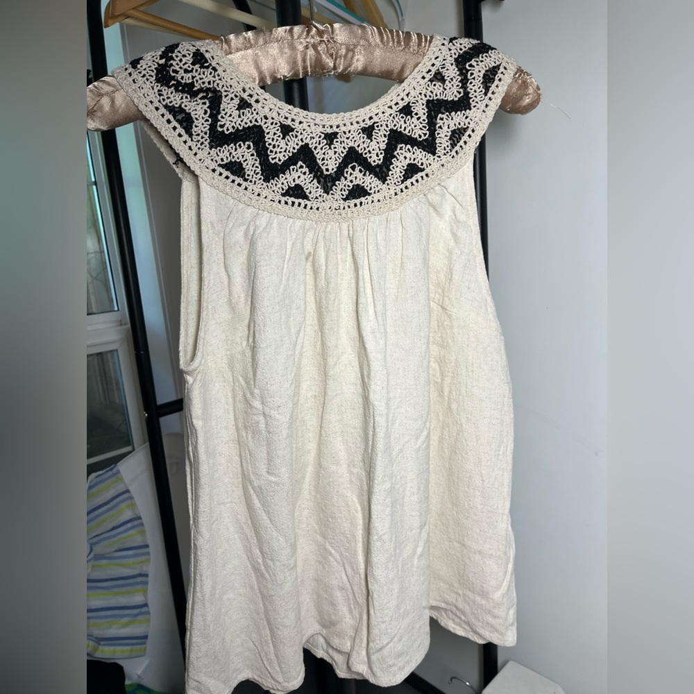 Crocheted Tank Azel Hazel Hazel Haze